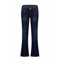 Moodstreet Stretch Flared jeans dark used MNOOS-5609